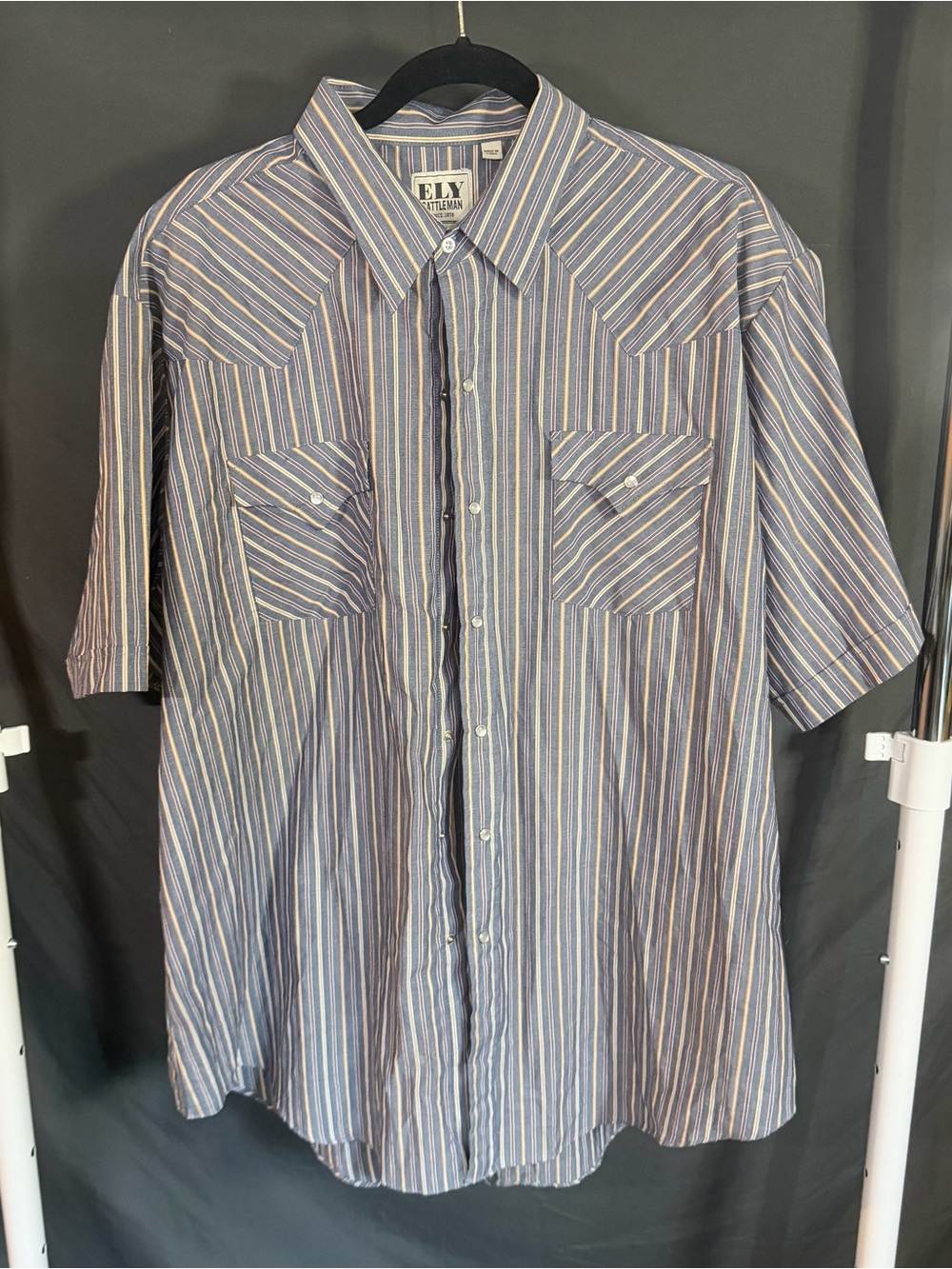 Ely Cattleman Pearl Snap Short Sleeve Shirt